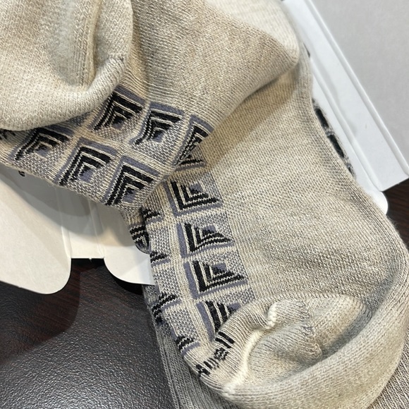 Sockwell men’s Cubist merino wool socks in barley - Picture 7 of 8